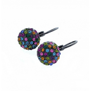 Oorbellen-Multi-Color-Bol